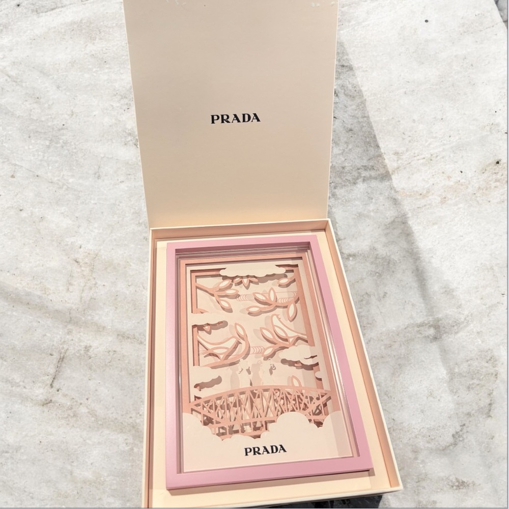 Prada Display / Decor with box and gift bag - new - Picture 2 of 3